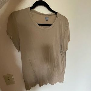 Boyfriend distressed top
